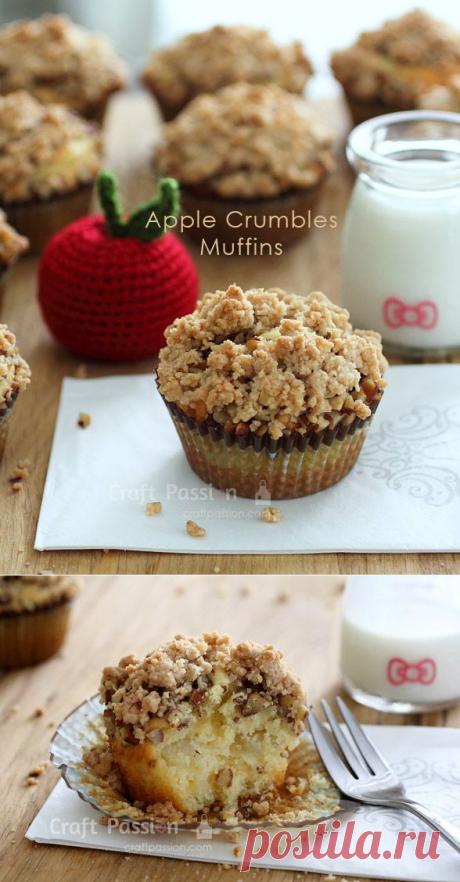 Recipe | Apple Crumble Muffins