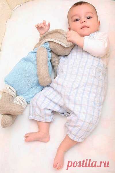 Заяц — пижамница. Полезная игрушка для малыша + описание