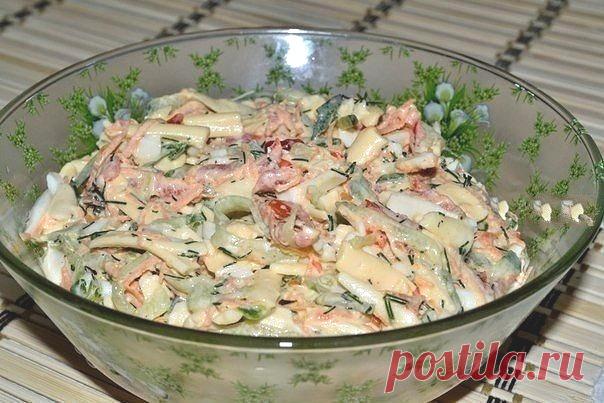 Салат «Трудовые будни» | Печем и варим