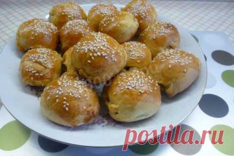 Булочки Малышки с начинкой из капусты и грибов в духовке рецепт с фото пошагово - 1000.menu