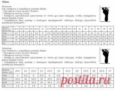 Почему длина ноги — 27 см, а размер — 42?