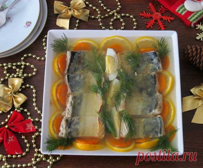 Как приготовить заливное из скумбрии - Секрет вкуса - sekretvkusa.ru.com