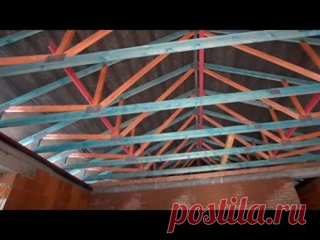 ПРЕИМУЩЕСТВА СТРОПИЛЬНЫХ ЗАВОДСКИХ ФЕРМ. ОБРЕШЕТКА ПОД ЧЕРЕПИЦУ, УСТРОЙСТВО ГИДРОИЗОЛЯЦИИ НА КОНЬКЕ