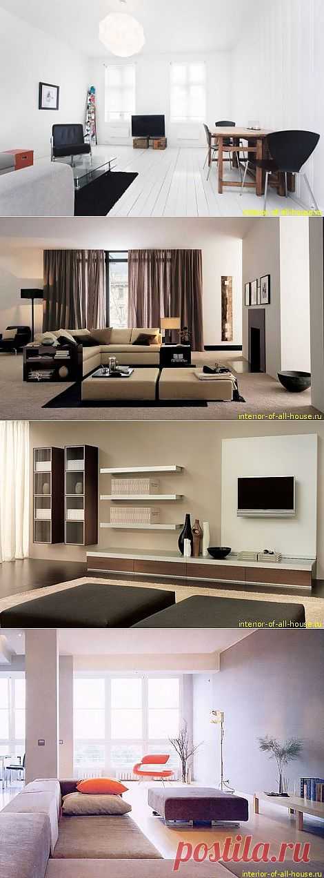 Минимализм в интерьере квартиры | Цветовая гамма | interior-of-all-house