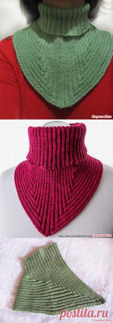 . Манишка. Вдохновение от Николы Susen. - Вязание спицами - Страна Мам