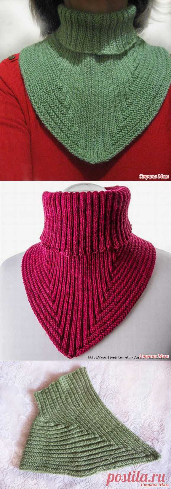 . Манишка. Вдохновение от Николы Susen. - Вязание спицами - Страна Мам