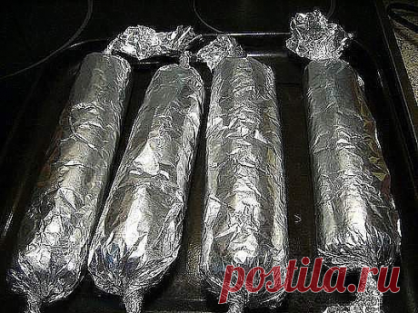 Колбаса куриная домашняя быстрого приготовления