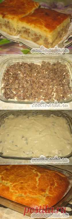 Гости на пороге -заливной пирог - Простые рецепты Овкусе.ру