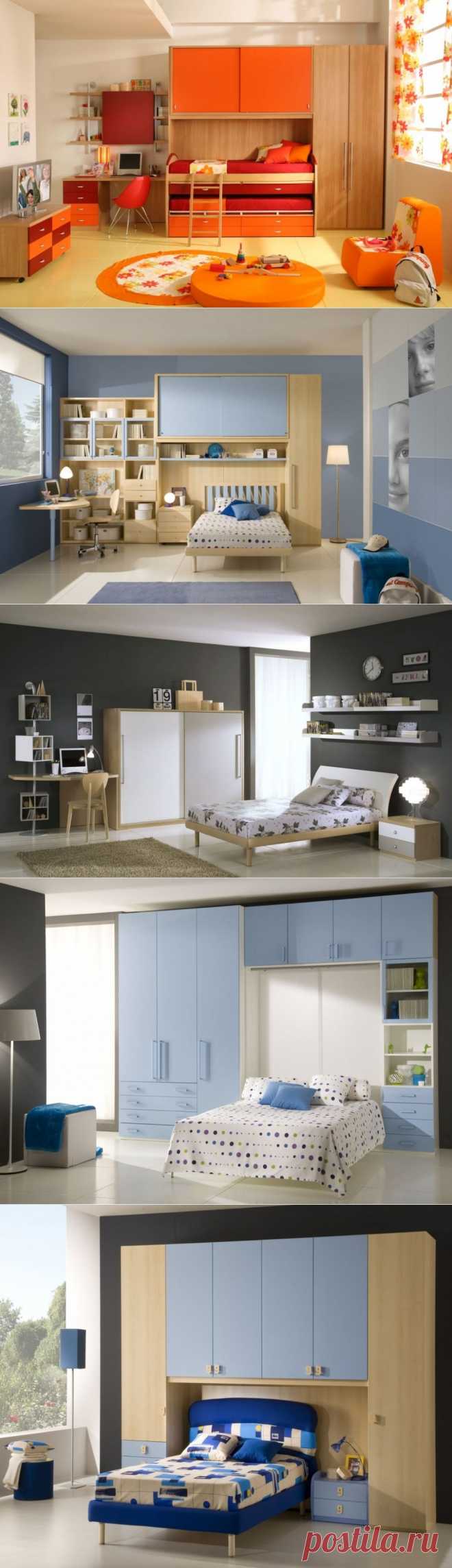 50 дизайнов детских комнат. Универсальные варианты - Сундук идей для вашего дома - интерьеры, дома, дизайнерские вещи для дома