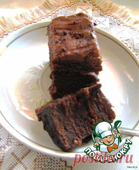 Нежный шоколадный торт без муки. Автор: Масяся