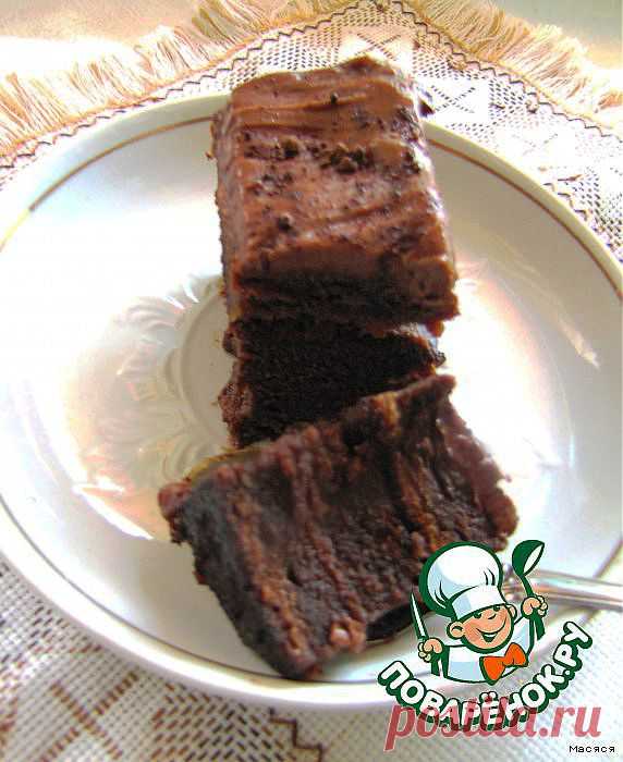Нежный шоколадный торт без муки. Автор: Масяся