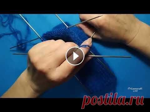 Носочки вязаные #вязаниеспицами Носочки