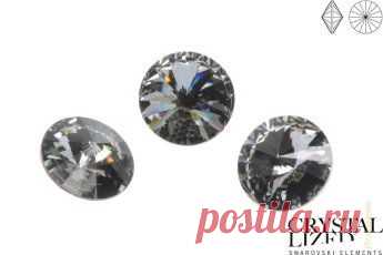 Свежее поступление в магазине
SWAROVSKI 1122 Rivoli Chaton - Crystal Silver Night 16mm