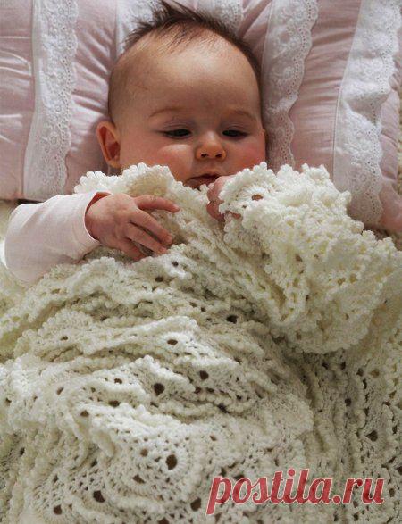 Детское одеяло «безе» вязаное крючком » Сайт "Ручками" - делаем вещи своими руками