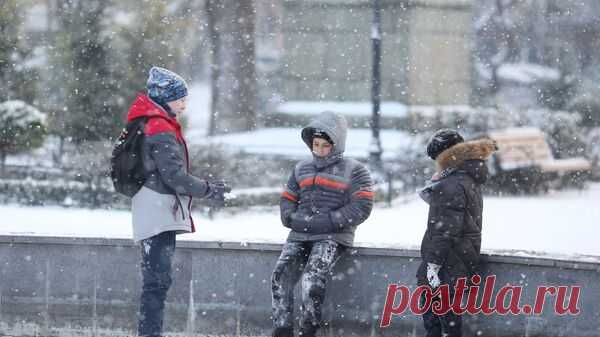 В Крыму в понедельник выпал первый снег