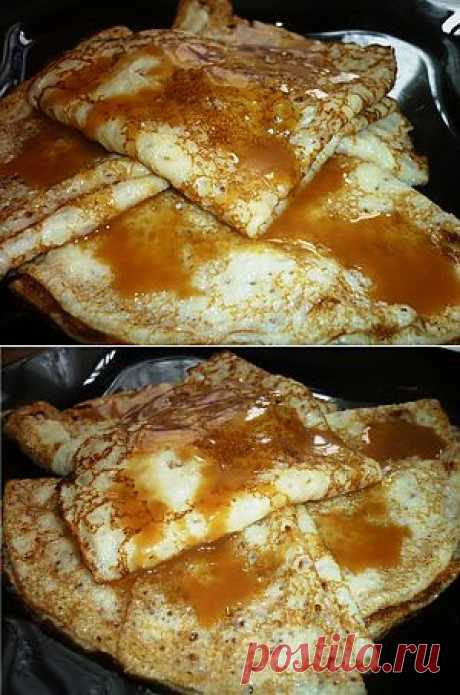 Супер-нежные блинчики с карамельным соусом. Рецепт c фото, мы подскажем, как приготовить!