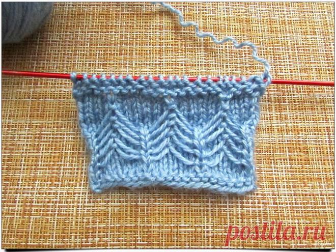 Красивый узор со снятыми петлями | В гостях у Нины | Дзен