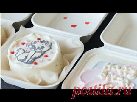 ТРЕНД‼️ БЕНТО-ТОРТЫ🥰 ВСЕ ВАРИАНТЫ СБОРКИ  в ОДНОМ ВИДЕО🥰Bento cake recipe