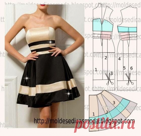 TRANSFORMAÇÃO DE VESTIDO-151 - Moldes Moda por Medida