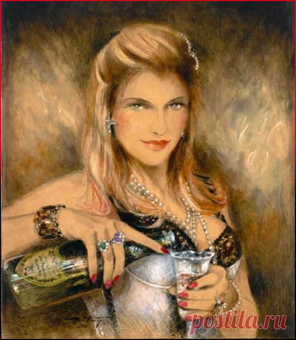 Не нужно спорить с женщиной ретиво! Художник О Рэй Маккарти (Ray MCCARTY)