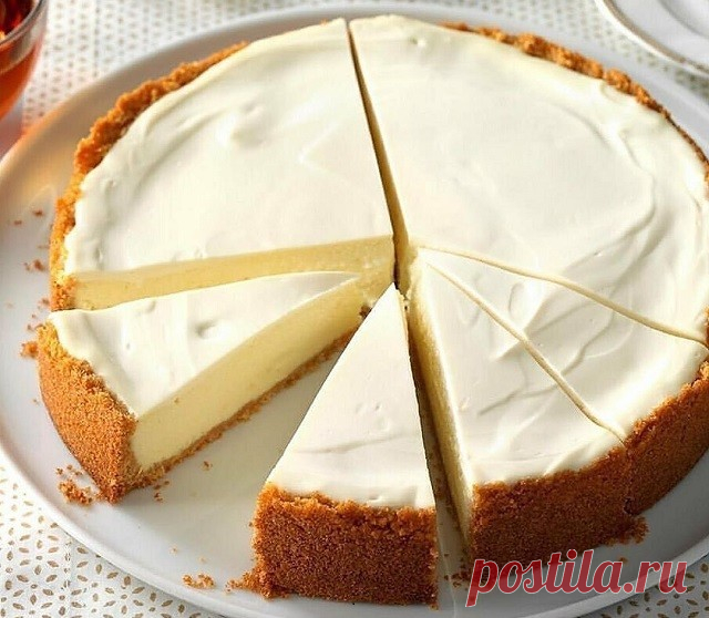 НИЗКОКАЛОРИЙНЫЙ ЧИЗКЕЙК — Домашняя кулинария