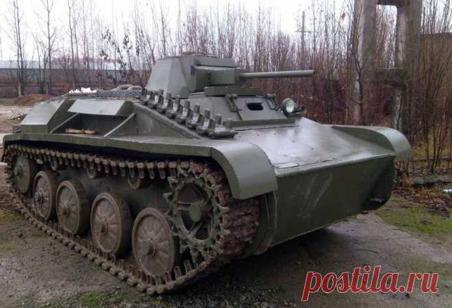 Круто))) Постройка копии легкого танка периода Второй мировой войны Т-60 - Своими руками