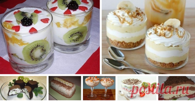 Коллекция вкуснейших десертов: 8 рецептов