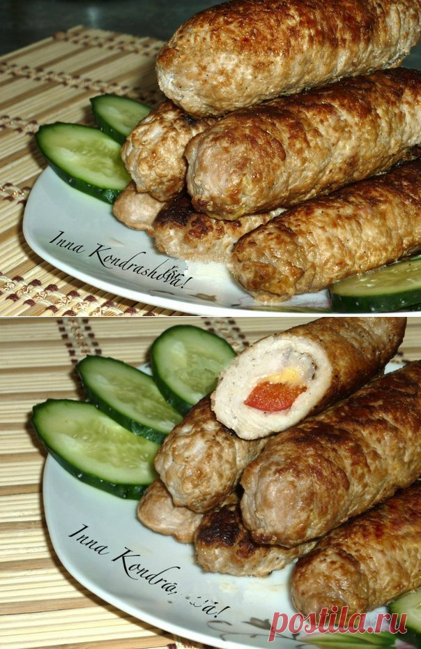 Мясные рулетики.