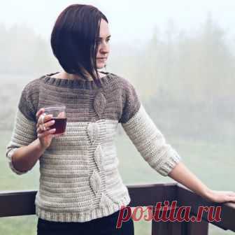 Джемпер. Автор crochet_insta_mir. Узор 
