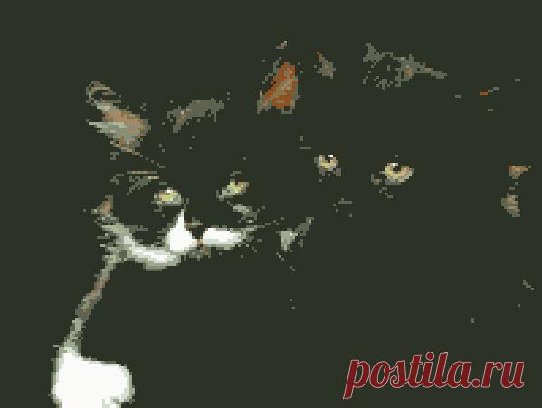 Схемы вышивки крестом. Животные