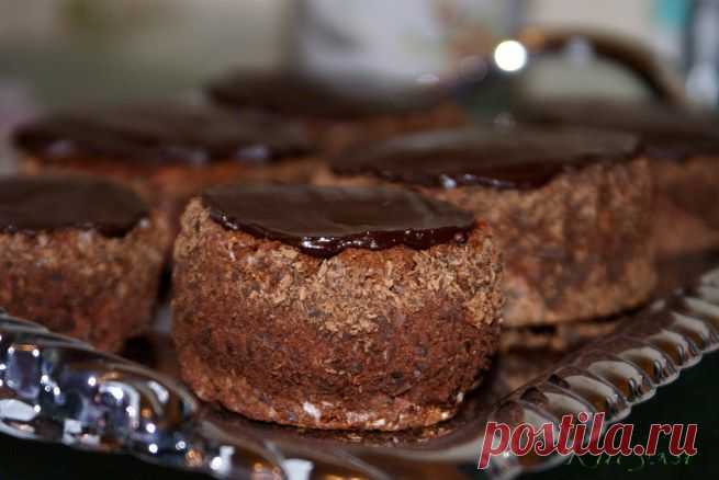 Шоколадные пирожные по мотивам «А-ля Sacher»