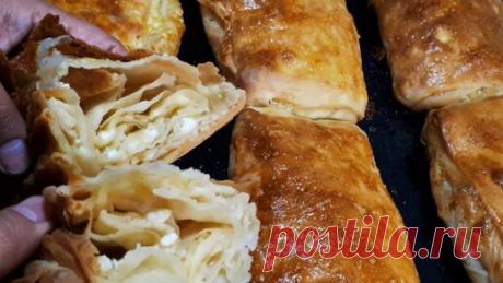 ПРОСТАЯ СЛОИСТАЯ ВЫПЕЧКА К ЧАЮ НА КАЖДЫЙ ДЕНЬ сметут мгновенно со стола | Домашняя Кулинария | Дзен