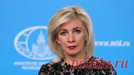 Захарова высмеяла слова Зеленского об украинском шевроне на плече у Бога