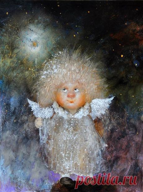 В тех посылках, пахнущих дождём,
Что несут нам Ангелы по крышам, -
-Нежность,
Тишина, которой дышим,
 И Любовь, которой мы живём...