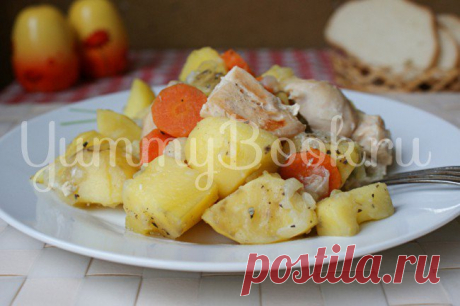 Жаркое с курицей в мультиварке - пошаговый рецепт с фото Жаркое с курицей в мультиварке: простой и вкусный пошаговый рецепт с подробным описанием, пошаговыми фотографиями, советами и отзывами о рецепте