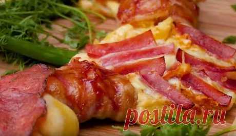 Пицца «Кольцо» из слоеного теста: итальянская кухня отдыхает