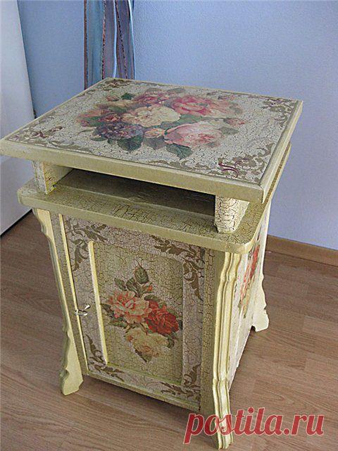 Тумбочка своими руками фото