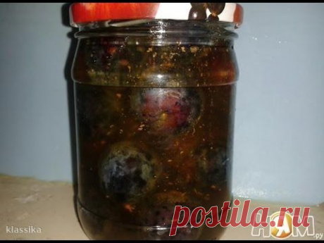 Сливы в меду.  Заготовки на зиму