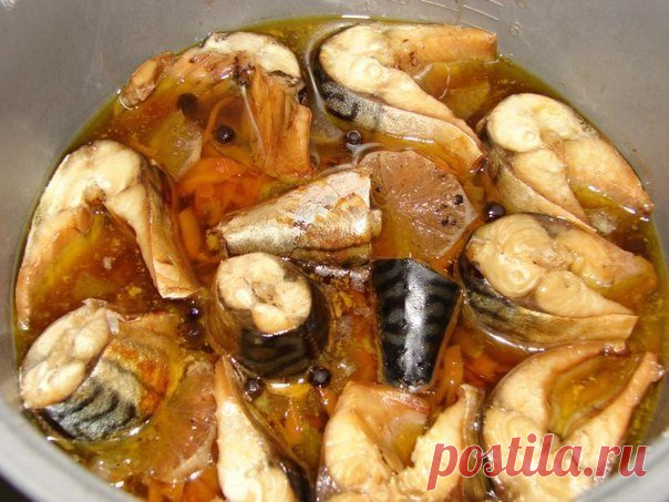 Вкуснейшая тушеная скумбрия с овощами. Теперь я люблю эту рыбу еще больше