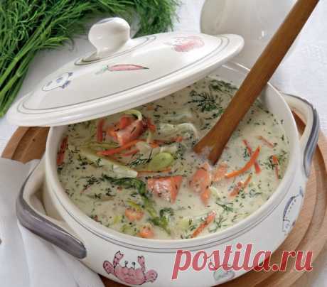 Финский рыбный суп