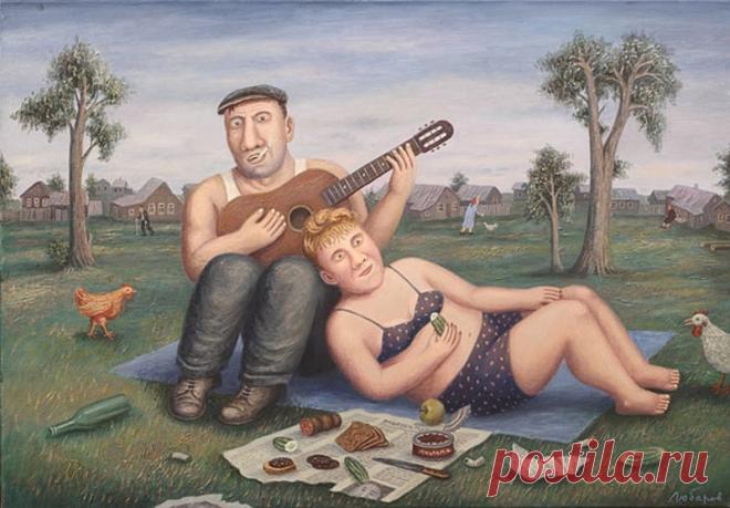 Творчество художника из глубинки Владимира Любаров