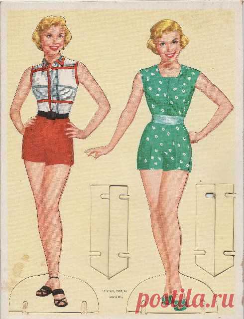 Старинные бумажные куклы. Часть 2 - Ярмарка Мастеров - ручная работа, handmade