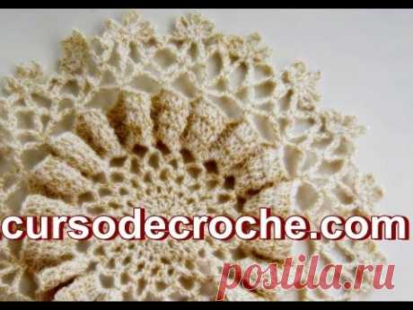 CROCHÊ  - TOALHINHA 005 - YouTube