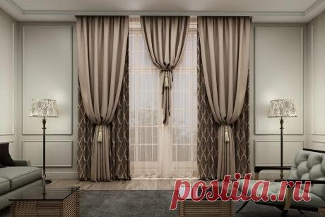 Как с помощью штор создать красивый интерьер