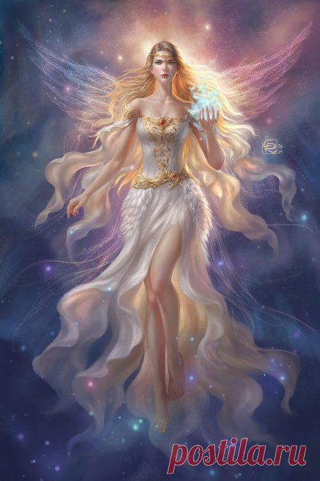 Goddess of Light by crystalrain272 on DeviantArt