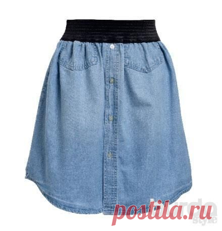 Обновим деним: новая жизнь старых джинсов / Мастер-классы / Burdastyle