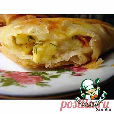 Лаваш с копчeным сыром - кулинарный рецепт