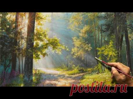 &quot;Morning Joy&quot; Acrylic painting. Artist - Viktor Yushkevich. #186