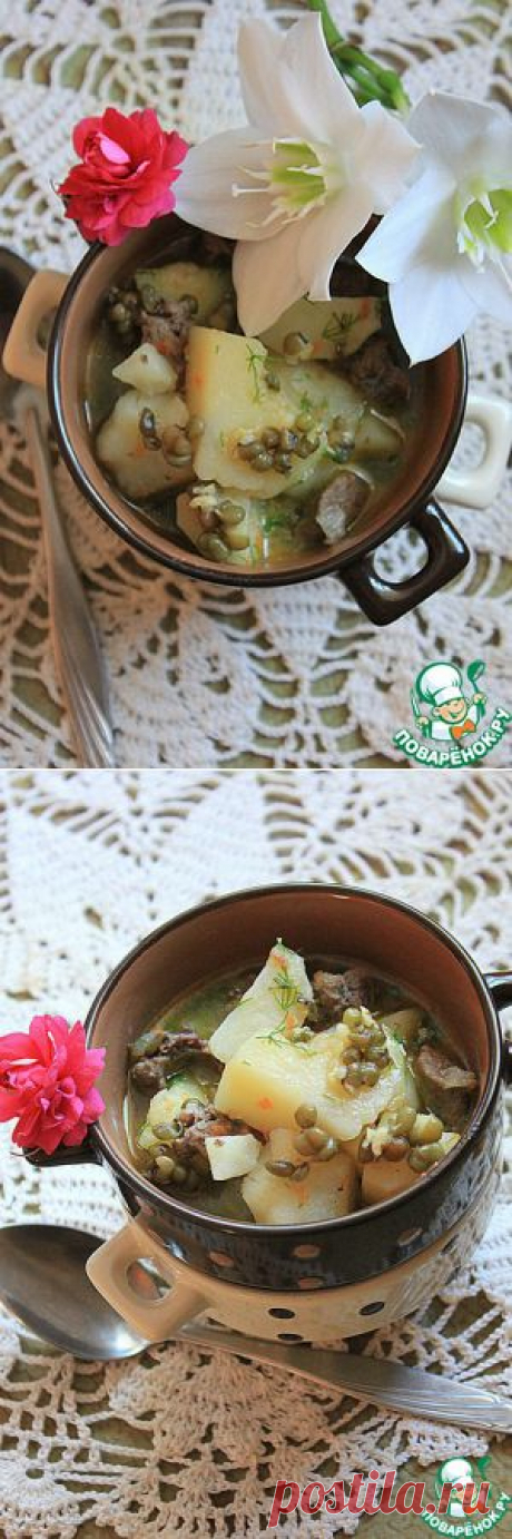 Тушеный картофель с машем - кулинарный рецепт