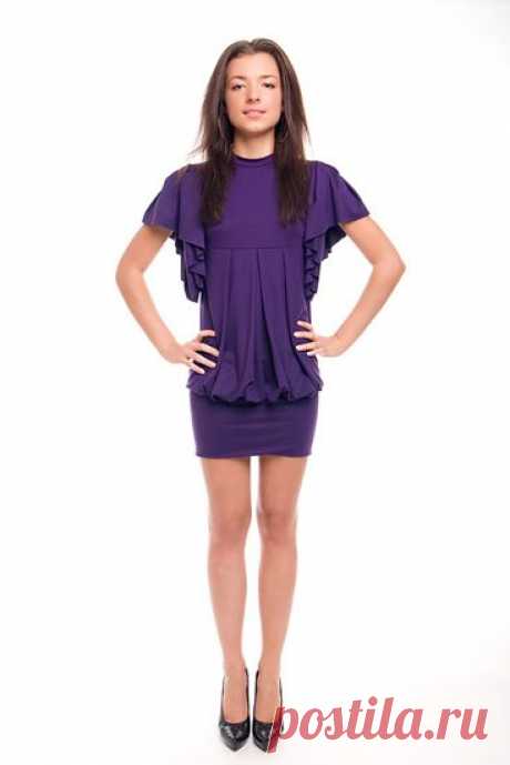 мини платье